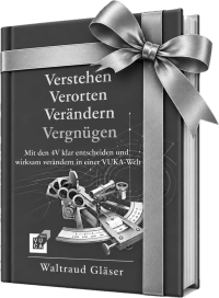 Buch mit silberner Schleife-cutout